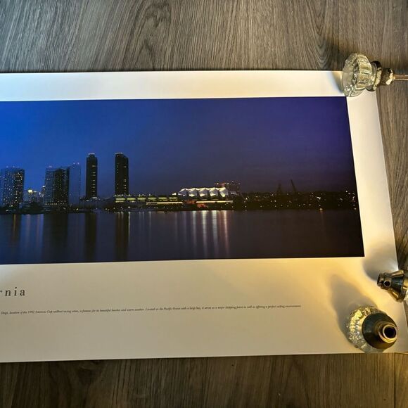 San Diego, California City Skyline Panorama - Twilight - Picture 6 of 7